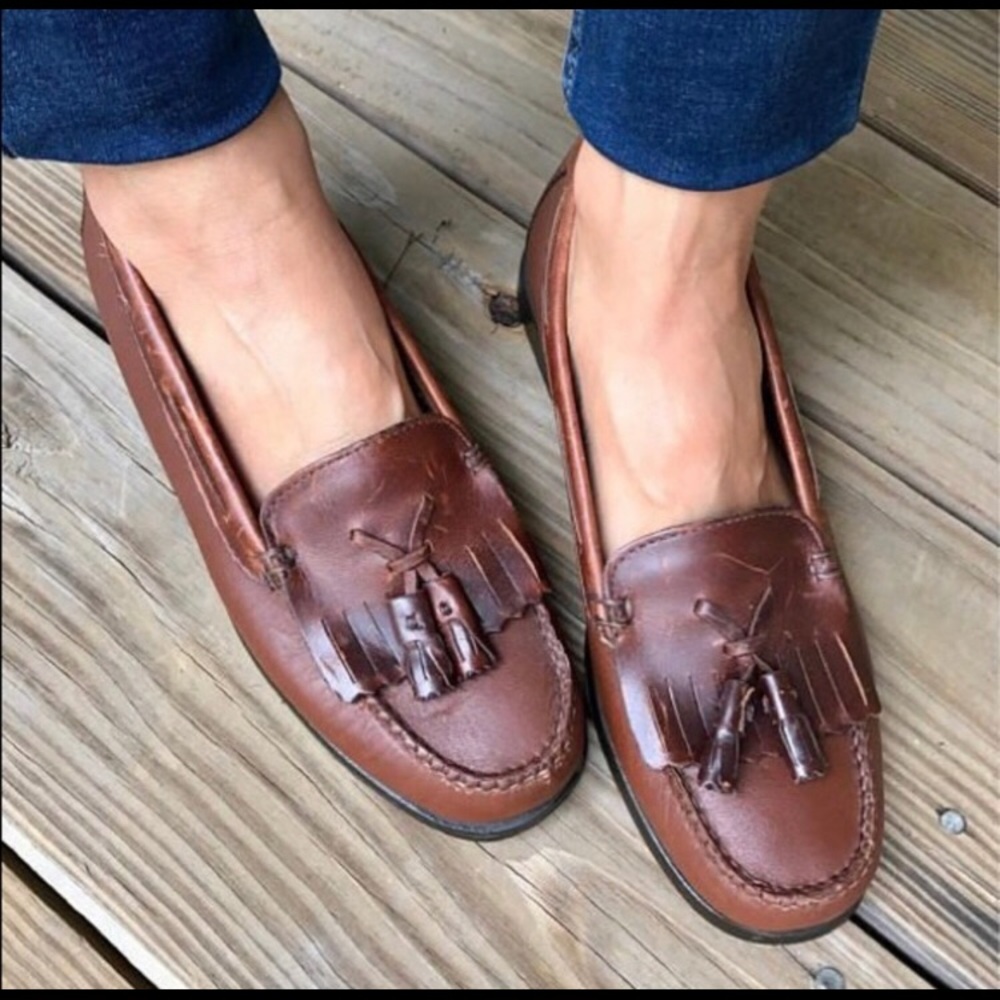 G.H. Bass & Co Brown Leather Loafers 👞